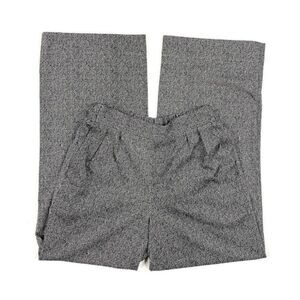 Anne Klein Wide-Leg Pants XS Black White Heathered‎